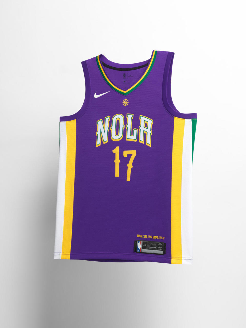 New Orleans Pelicans City uniform. (Nike)