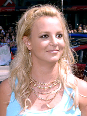 Britney Spears at the LA premiere of Warner Bros. Pictures' Charlie and the Chocolate Factory