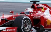 Formula One - F1 - Malaysian Grand Prix 2015 - Sepang International Circuit, Kuala Lumpur, Malaysia - 29/3/15 Ferrari's Sebastian Vettel in action during the race. REUTERS/Olivia Harris