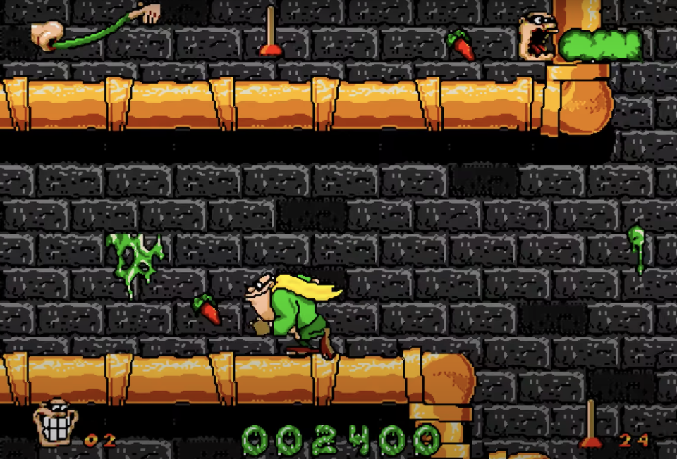 screenshot of Boogerman