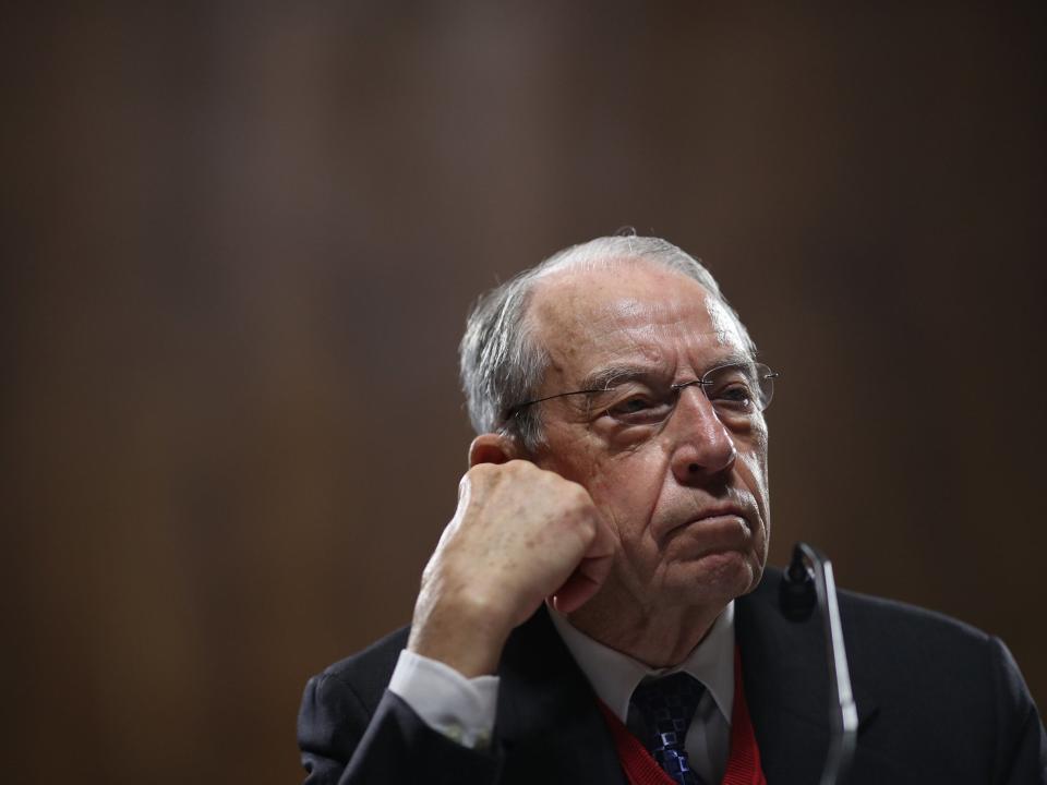 Iowa Senator Chuck Grassley’s voters might be getting eager for fresh representation in the Senate. (Getty Images)