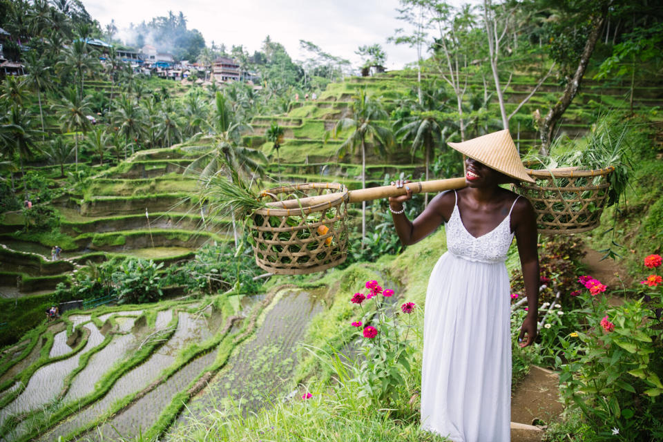 Jessica Nabongo is lush living in Bali. (Photo: Elton Anderson)