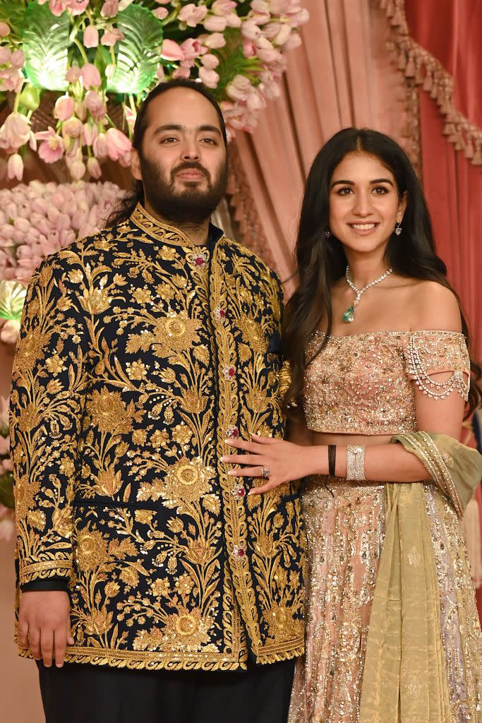 Anant Ambani y Radhika Merchant 