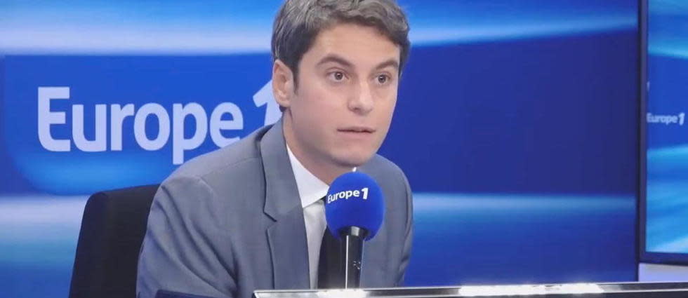 Invité sur Europe 1, Gabriel Attal s'en est pris aux « idéologies » sur le nucléaire. 
