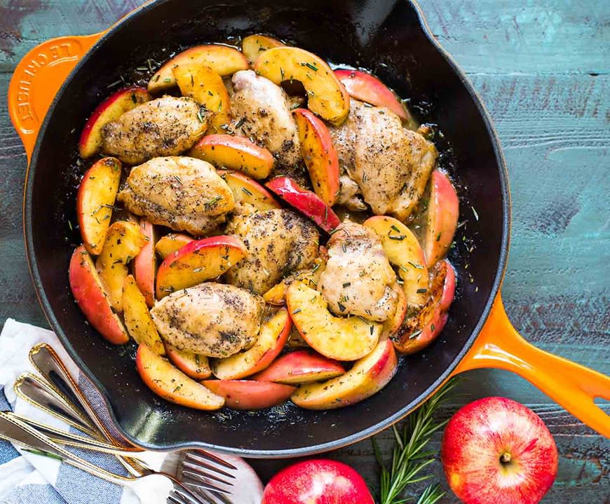 Apple Cider Chicken Skillet from Well Plated