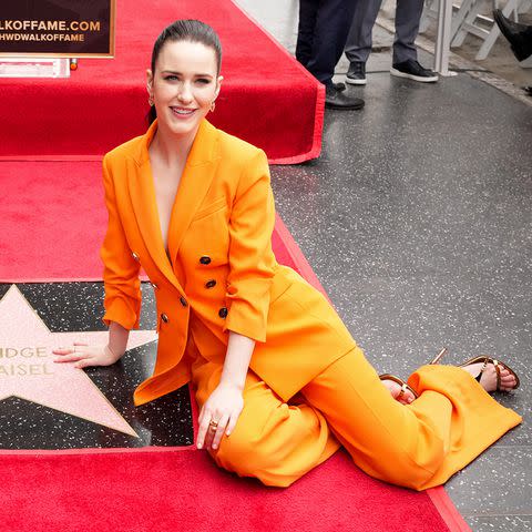 <p>Allison Dinner/Variety via Getty Images</p> Rachel Brosnahan