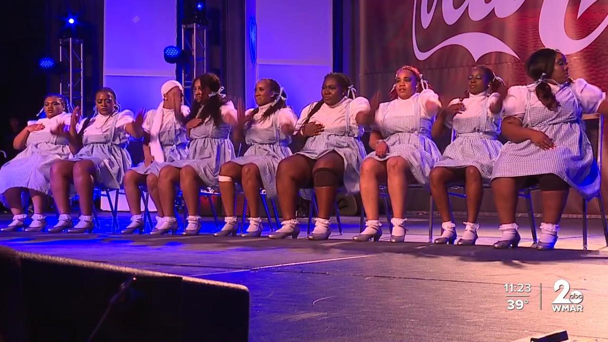 Stepping up their game Teams perform at CIAA Step Competition