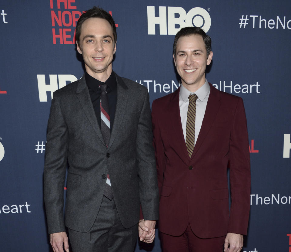 Jim Parsons y Todd Spiewak