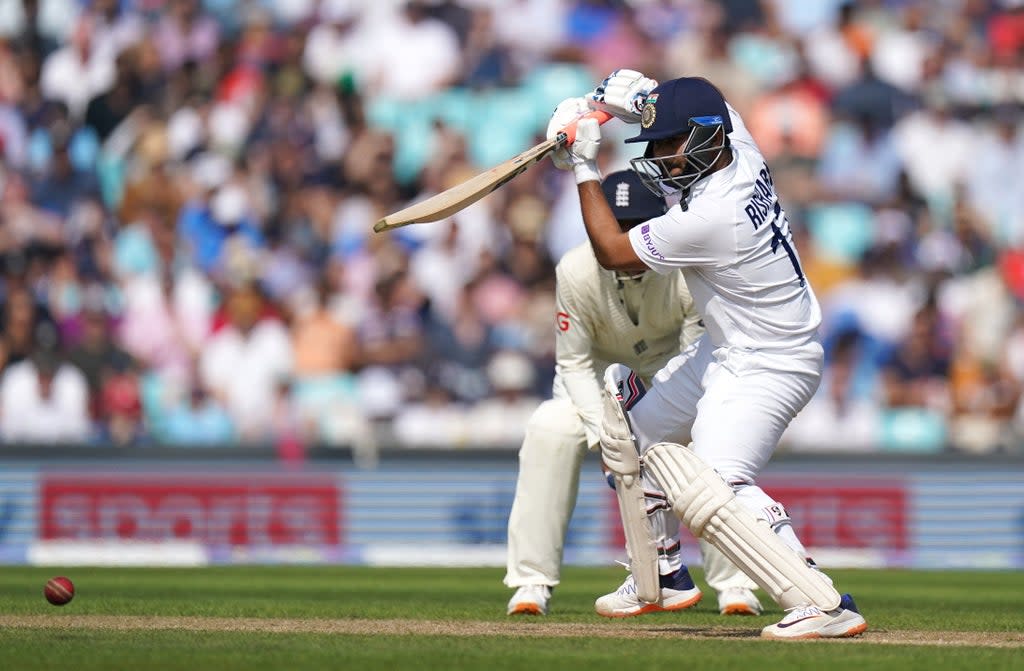 Rishabh Pant scored 50 for India (Adam Davy/PA) (PA Wire)