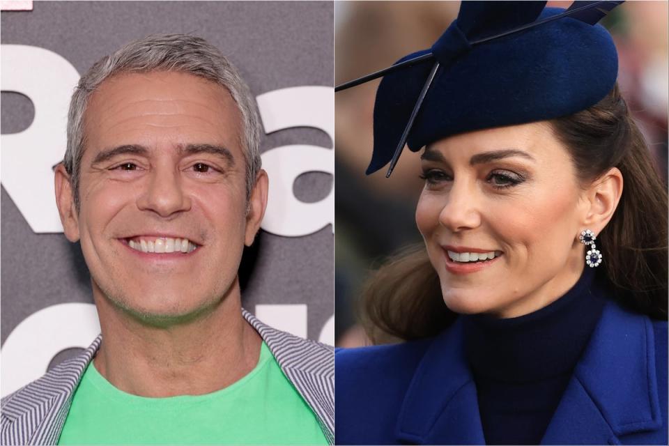 Andy Cohen and Kate Middleton (Getty Images)