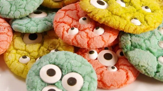 colorful halloween cookie recipe