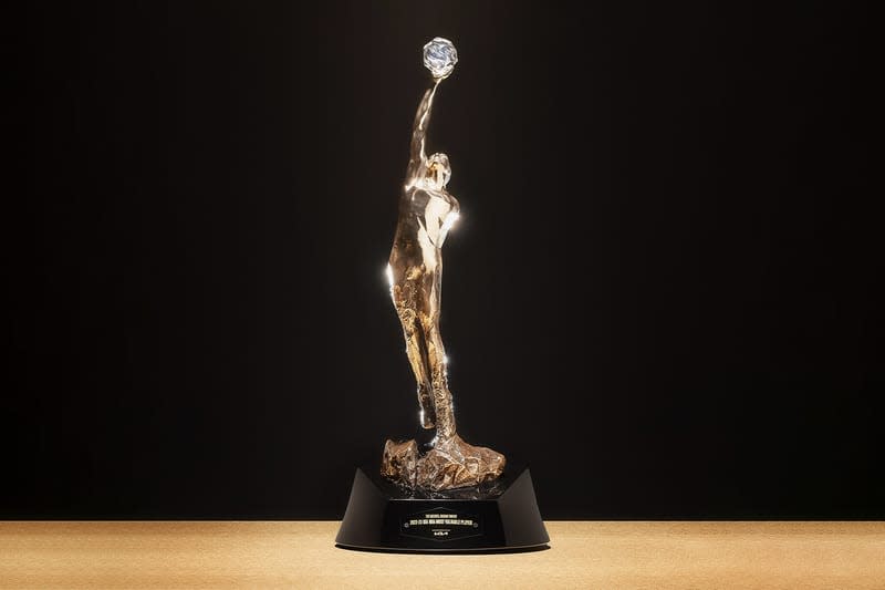 Here's a Closer Look at the Michael Jordan NBA MVP Trophy