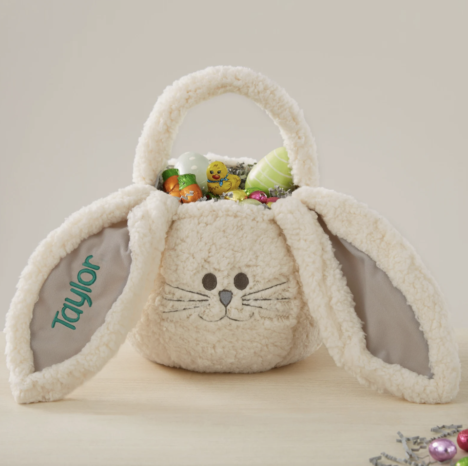 Sherpa Bunny Basket