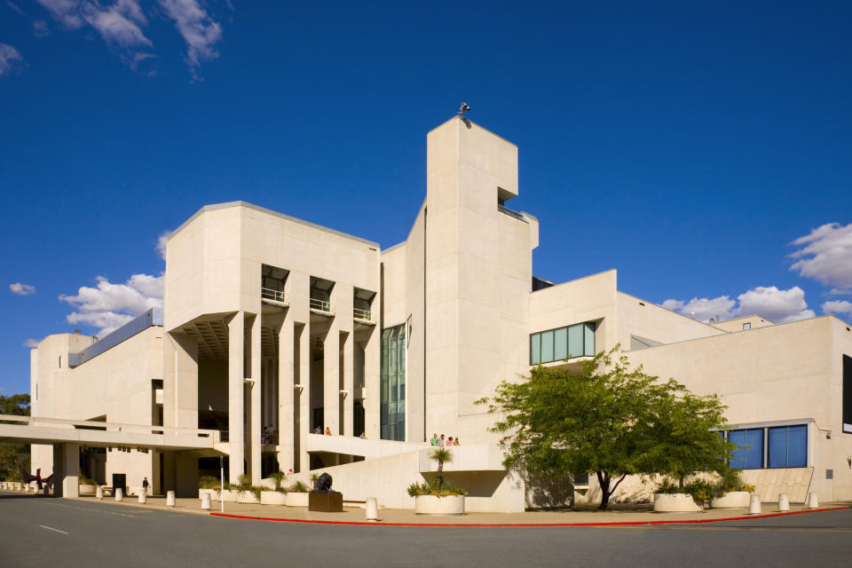 The National Gallery of Australia in Canberra. Source: Getty 