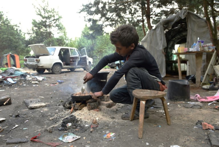 At a Roma camp hidden in the forest on the outskirts of Lviv, people struggled to explain the increase in attacks, but police have pointed to far-right groups