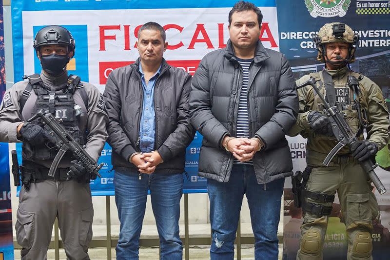 Colombian authorities capture two alleged participants in the assassination of Paraguayan prosecutor Marcelo Pecci in Rio Negro