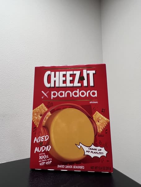 cheez-it x pandora 