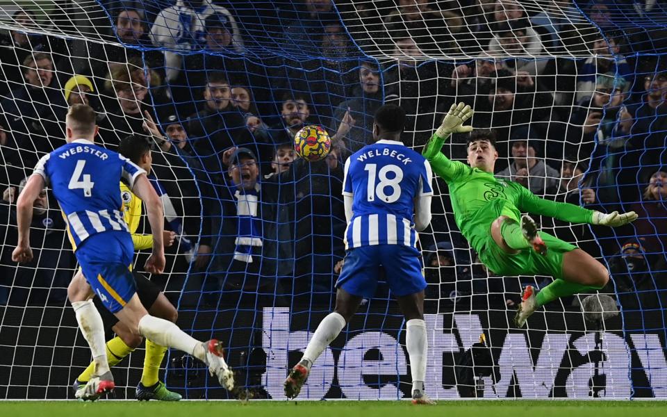 Adam Webster Brighton equaliser - AFP