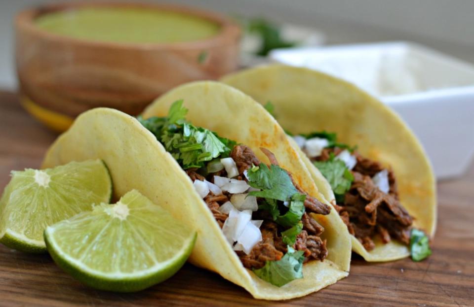 <p>My Latina Table</p><p>This recipe will show you how to make authentic Mexican Barbacoa. Get the recipe <a href="http://mylatinatable.com/slow-cooker-mexican-barbacoa/" rel="nofollow noopener" target="_blank" data-ylk="slk:HERE;elm:context_link;itc:0;sec:content-canvas" class="link ">HERE</a>.</p>