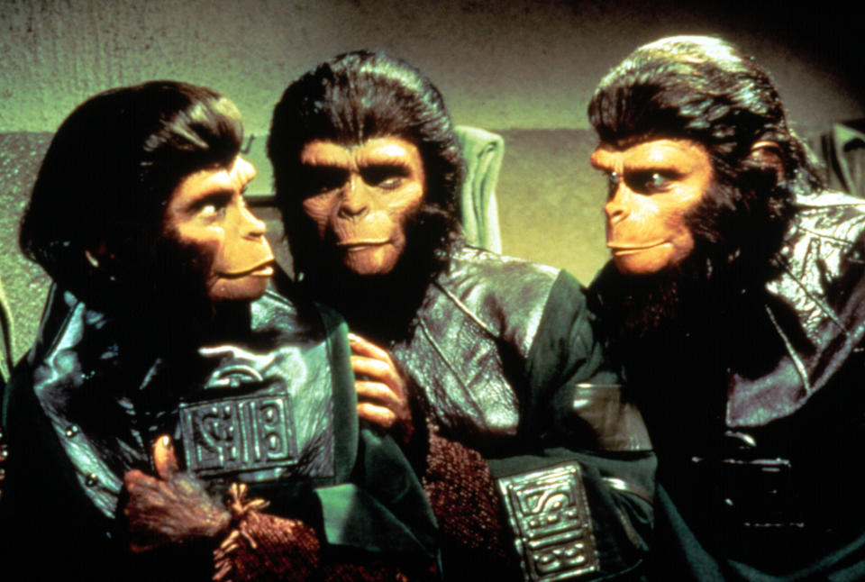 Screenshot from "Planet of the Apes"