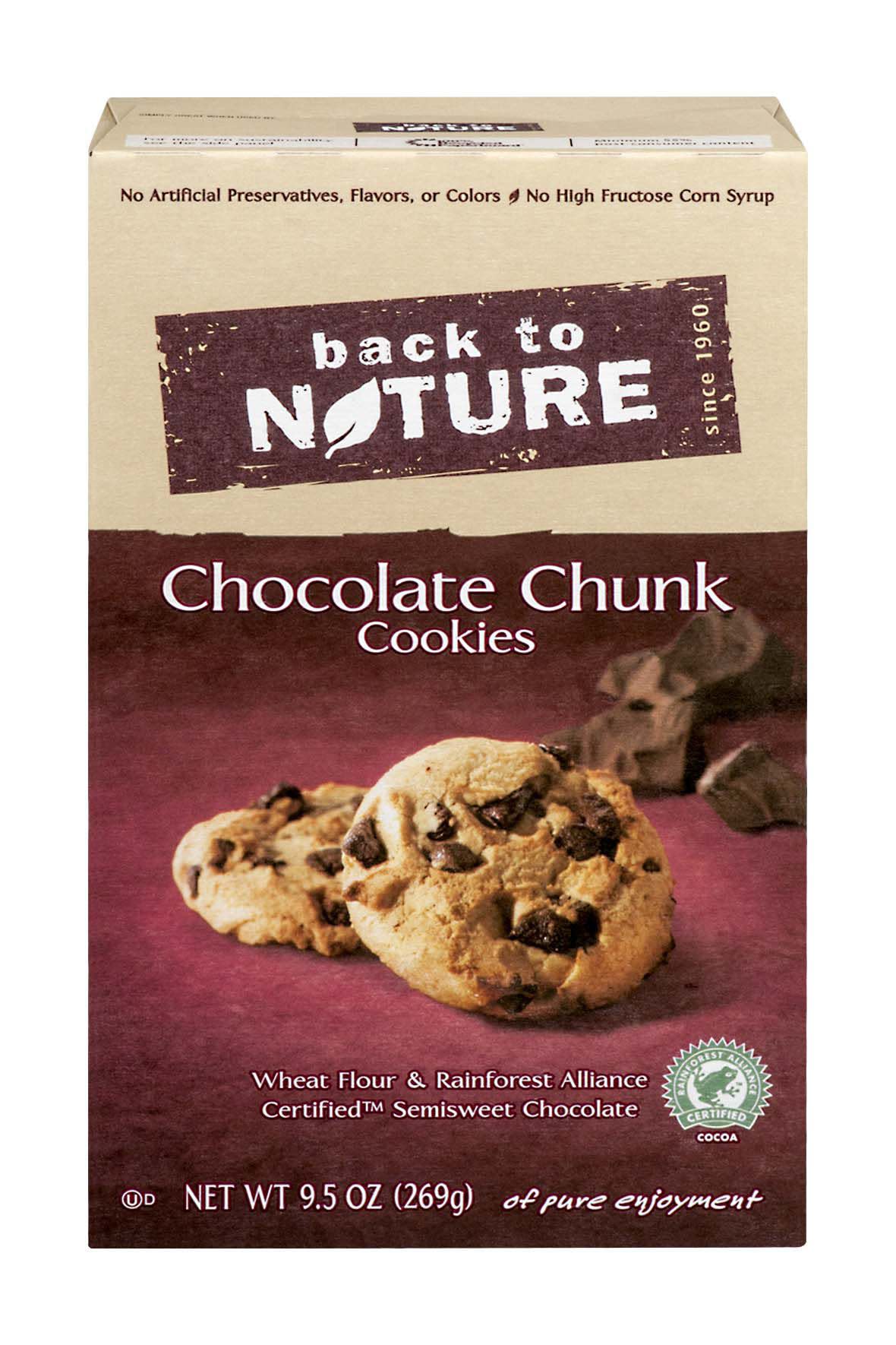 Back to Nature Chocolate Chunk Cookies