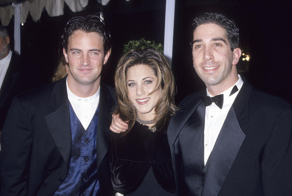 Matthew Perry, Jennifer Aniston, David Schwimmer