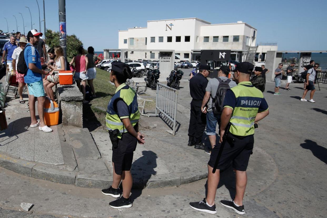 La policía reforzó los controles en los balnearios de Mar del Plata