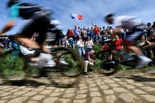 The cobbled sections of the Paris-Roubaix are always treacherous