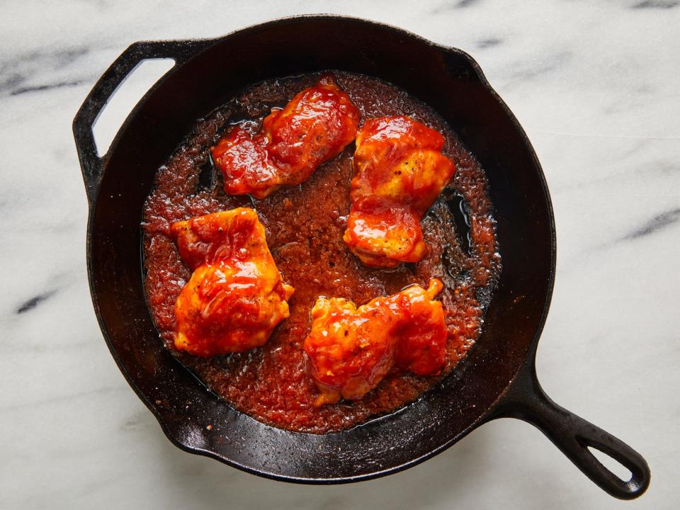 Skillet BBQ Chicken