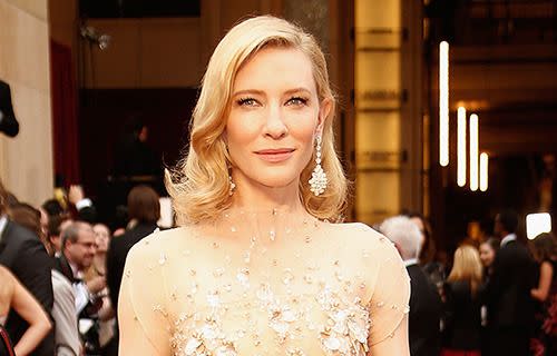 Cate Blanchett talks about beauty. <i>Photo: Jeff Vespa/WireImage</i>