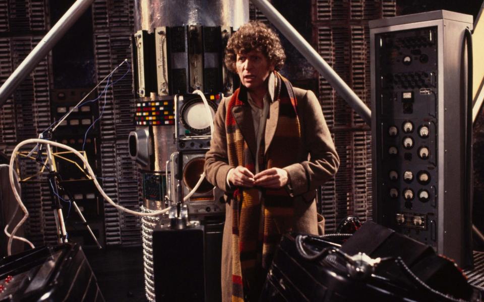 Baker played the timelord in the BBC show from 1974 to 1981