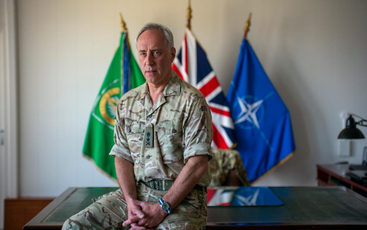 General Sir Tim Radford served in the British Army for almost four decades before his retirement