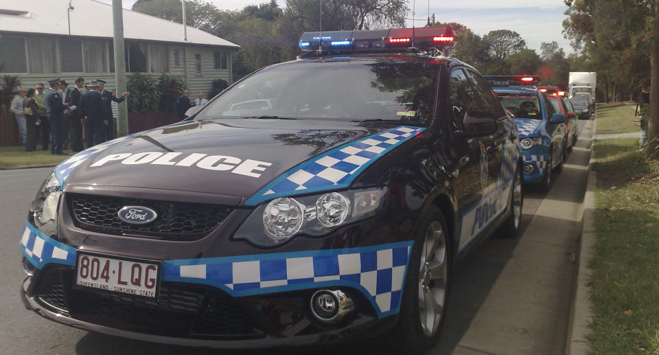 A 12-year-old girl who went missing in Kilcoy has been found. Pictured is a stock image of Queensland Police car.