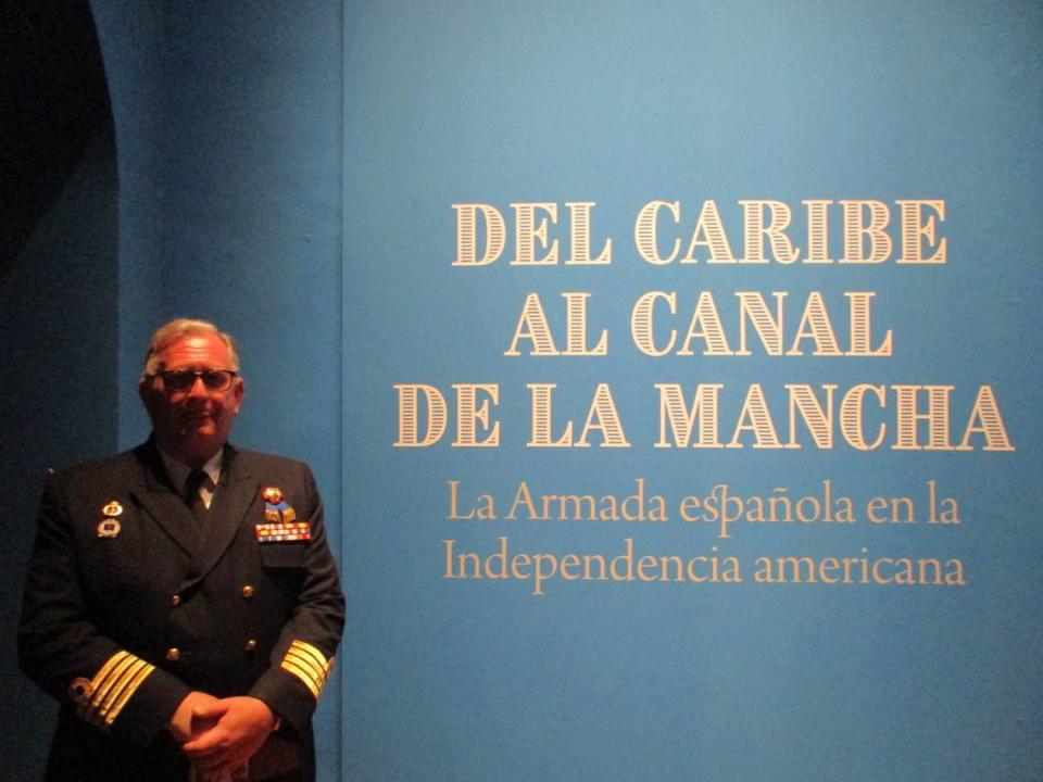 El capitán de navío (CN) Juan Escrigas Rodríguez, subdirector del Museo Naval de Madrid.