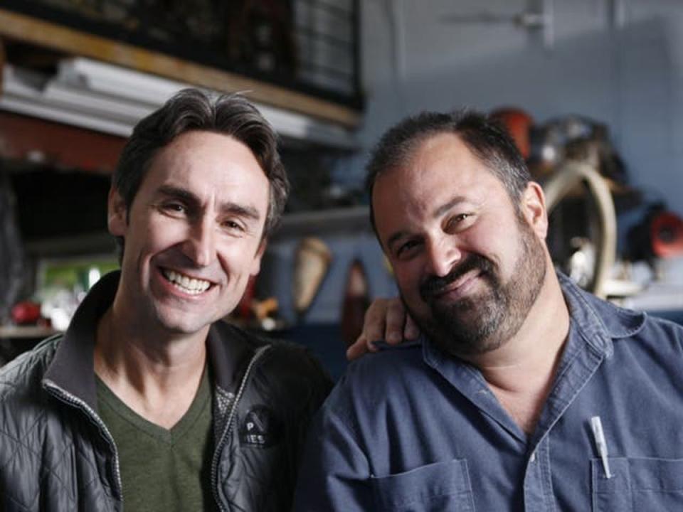 Mike Wolfe and Frank Fritz on ‘American Pickers' (History Channel)