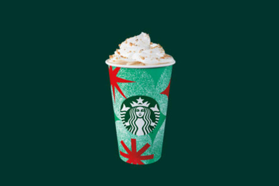 starbucks holiday christmas drinks coffee cream gingerbread