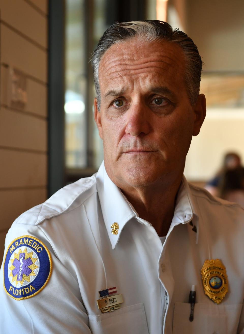 Paul Dezzi is the chief of the Longboat Key Fire Department. 