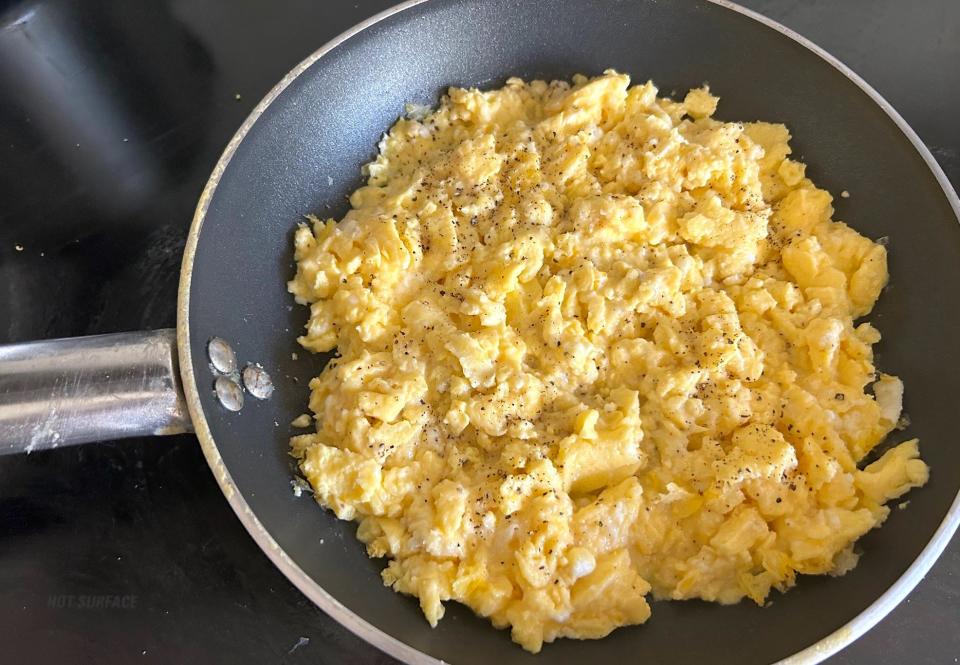 Ina Garten's cacio e pepe eggs