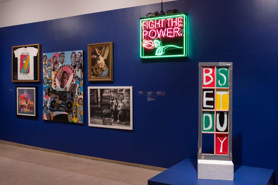 The "Spike Lee: Creative Sources" exhibition at the Brooklyn Museum.