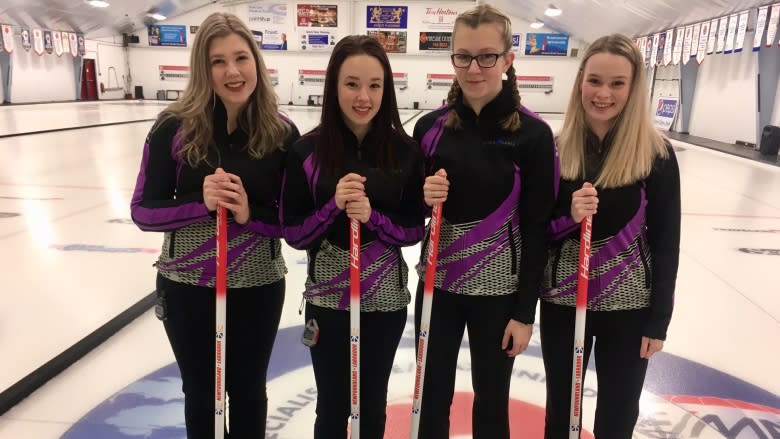 Team of teens scores N.L. berth at Canadian Junior Curling Championships