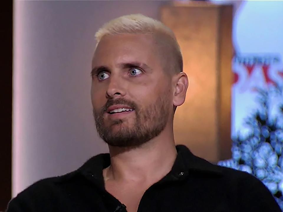 Scott Disick in the ‘Keeping Up with the Kardashians' reunion special (E!)