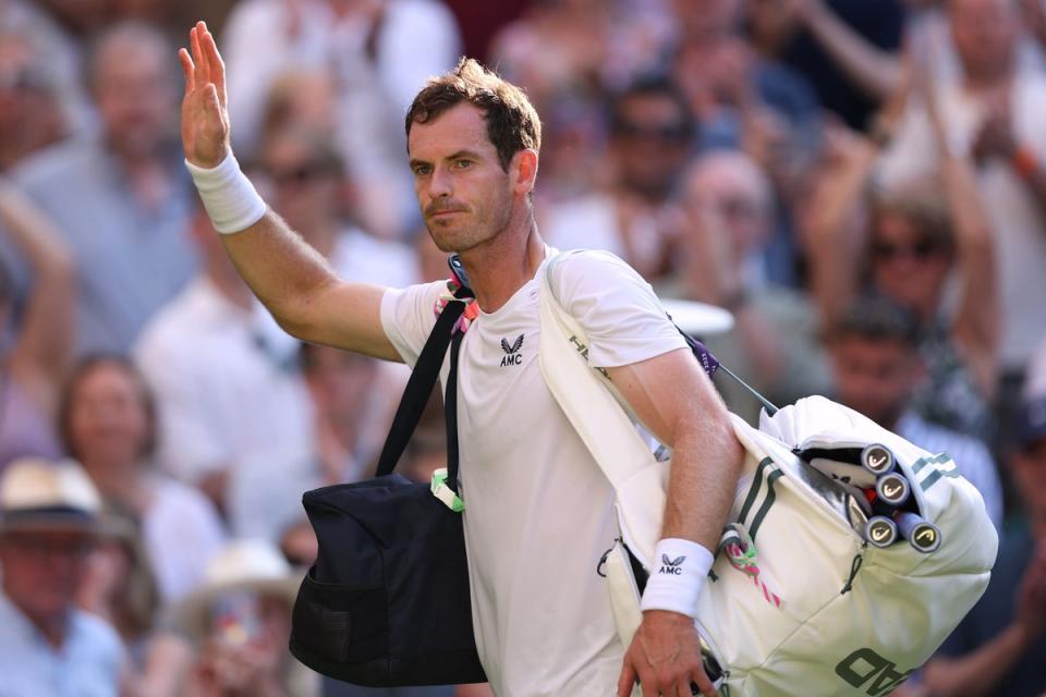 Andy Murray has withdrawn from the singles event at Wimbledon (PA Wire)