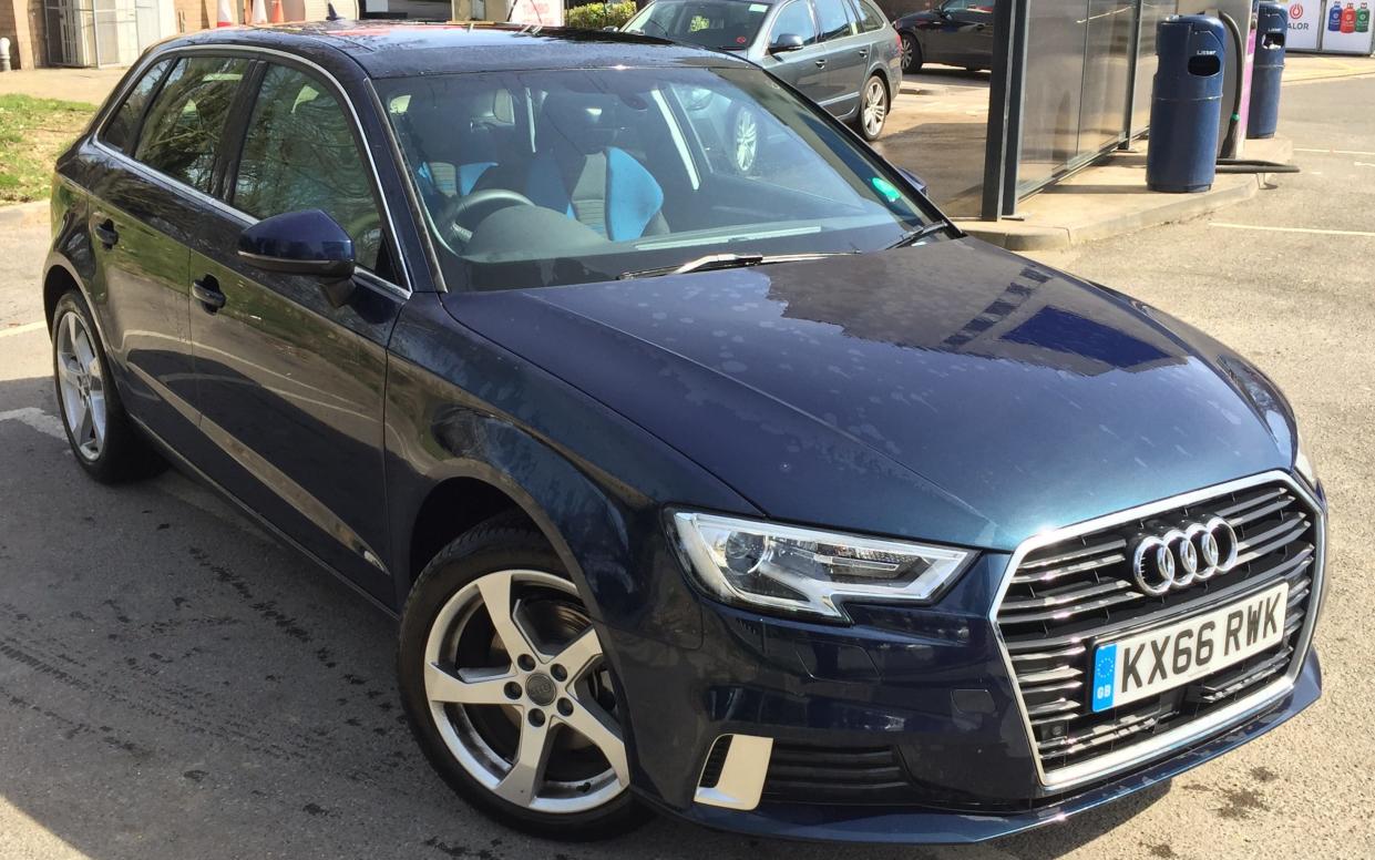 This is what happens when you let your three-year-old 'help' clean your car