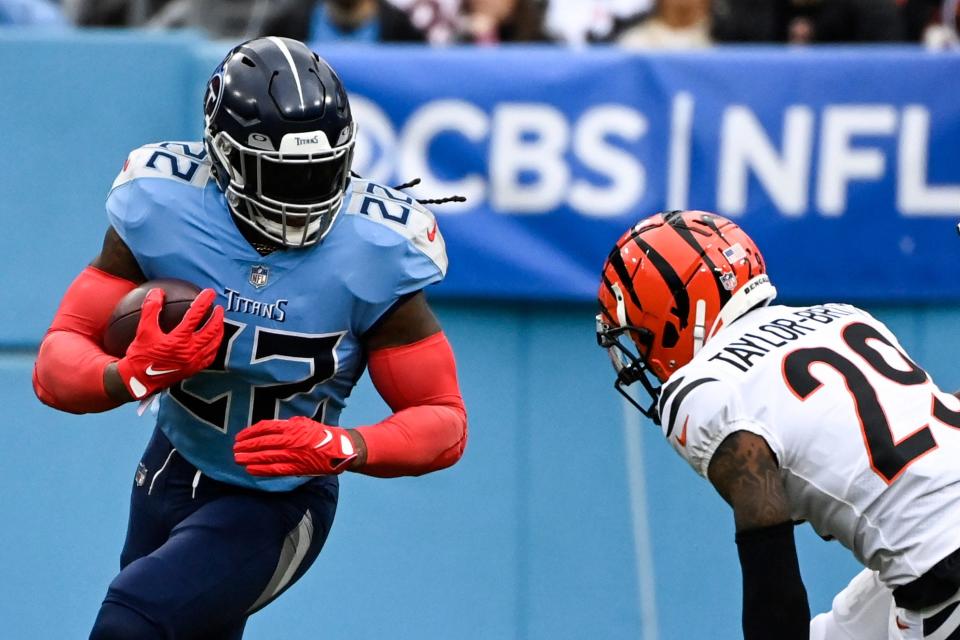 Derrick Henry and the Tennessee Titans are underdogs against the Philadelphia Eagles in NFL Week 13.