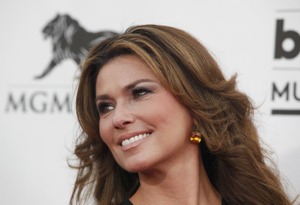 Shania Twain sent Brad Pitt a happy birthday message referencing her hit song from 1997. (Photo: REUTERS/L.E. Baskow)