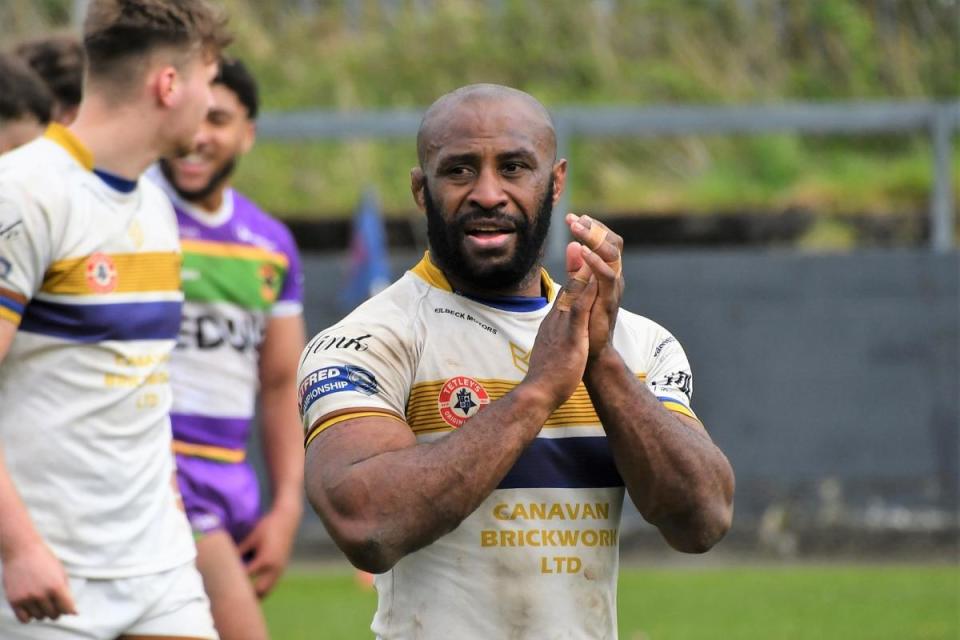 Dion Aiye has been suspended from Whitehaven Rugby League following an incident at the weekend <i>(Image: Archive)</i>