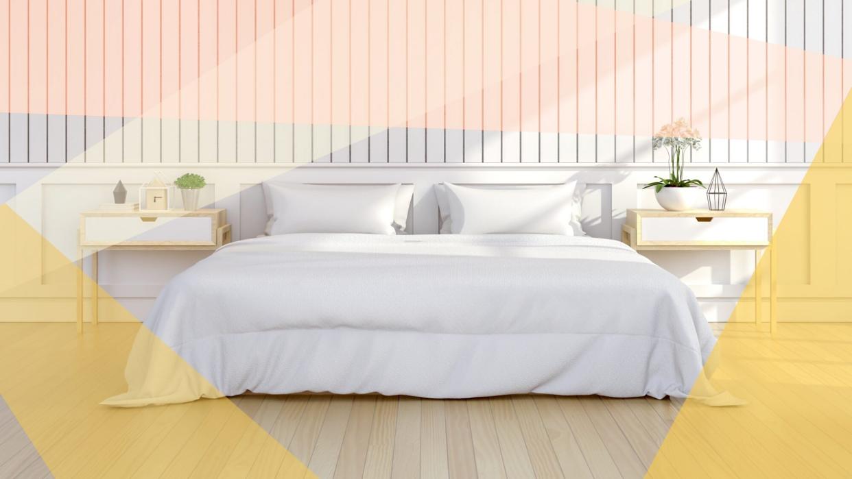 How to Make Your Bed Cool for Summer, white bedding