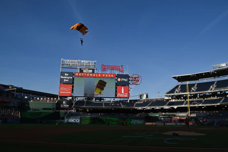 MLB: Arizona Diamondbacks at Washington Nationals