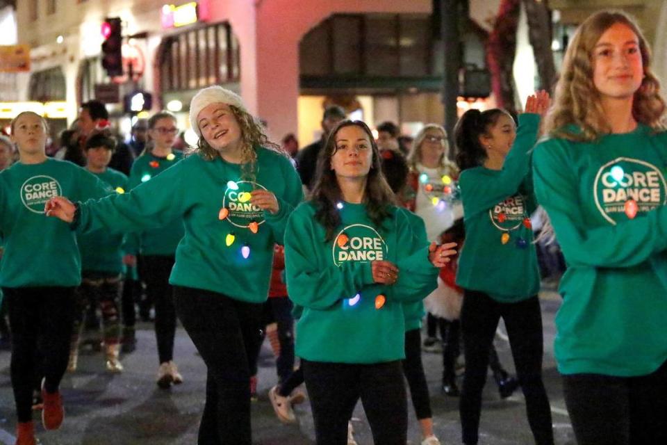 The San Luis Obispo 45th annual Christmas Parade was held downtown on Friday, Dec. 3, 2021.