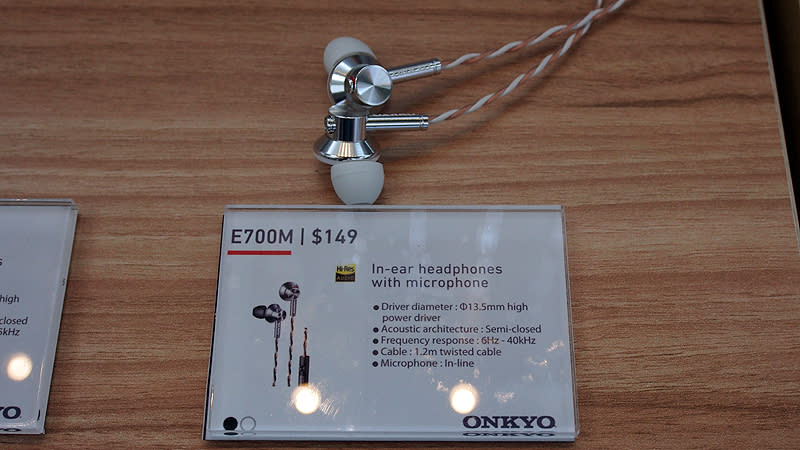 Onkyo’s E700M in-ear headphones are classy, and it supports Hi-Res audio. It has a frequency response of 6 – 40,000Hz, and a 13.5mm driver for each ear to work its magic. Now at S$149, found at Suntec L3 (Booth 309).